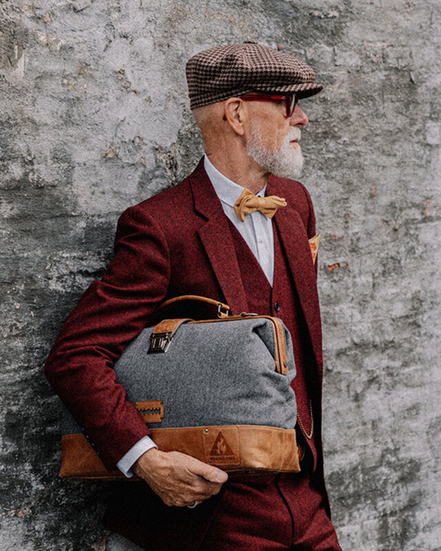 Traje sastre hombre | Traje 3 piezas | Red Barleycorn | Scudboat | Peaky Blinders