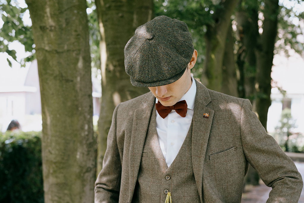 Cavani 3-piece Peaky Blinders Gaston Green - Ready-to-wear suits