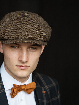 Deluxe cap bruin