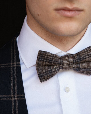 Sir Redman Pajarita de tweed Daniel