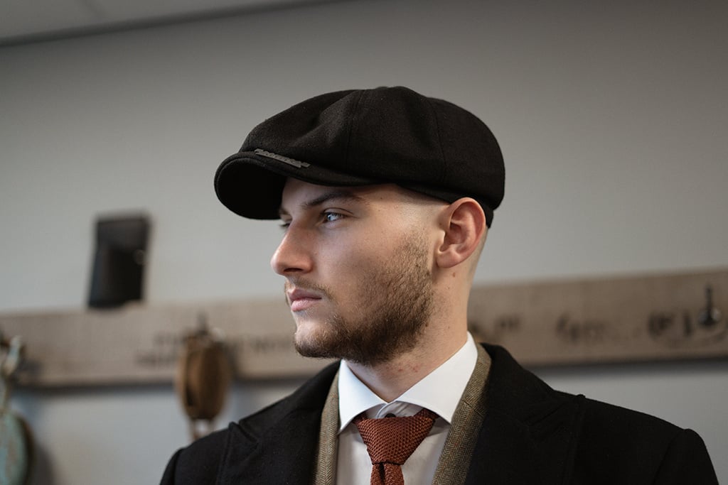 Peaky Blinders Kappe Schwarz