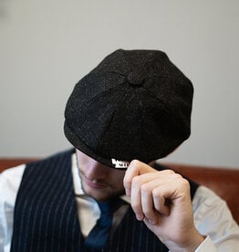 Archie Wool Twill cap black