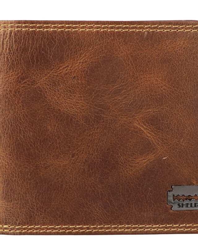 John Shelby cartera/llavero Marrón