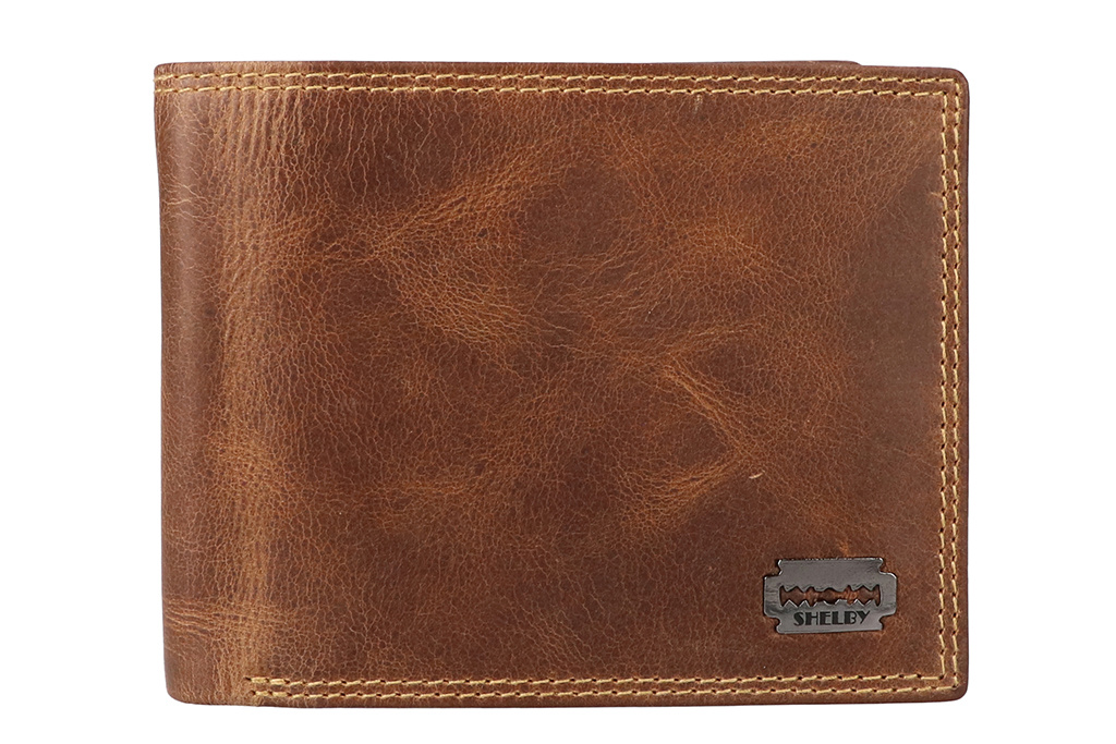 John Shelby wallet/keyring Brown