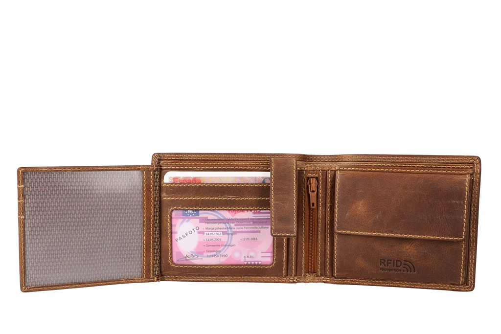 John Shelby wallet/keyring Brown