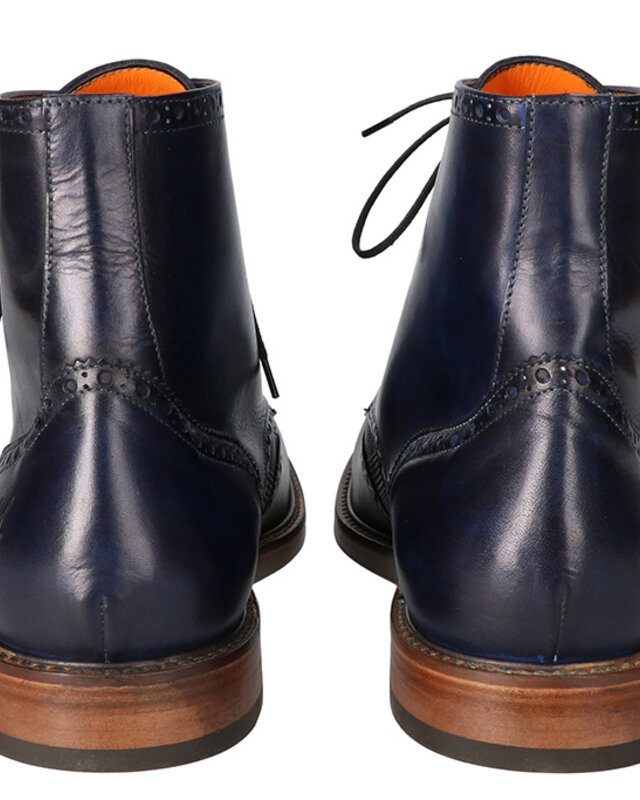 Handgemaakte Tommy Schoenen Blauw