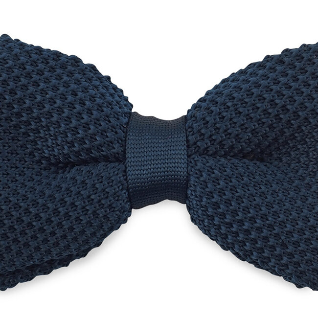 Sir Redman Bretels en Vlinderdas combipack | Blauw visgraat | Traditionele bretels voor heren