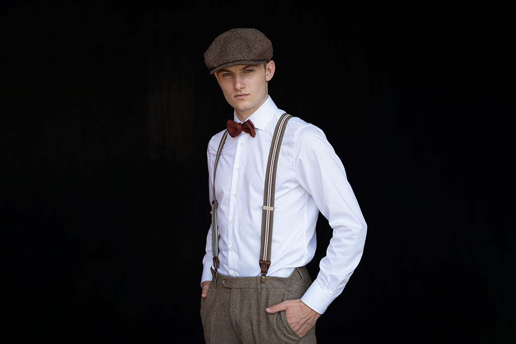 Sir Redman Dock Worker Tirantes | para Hombre | Verde | Tirantes tradicionales