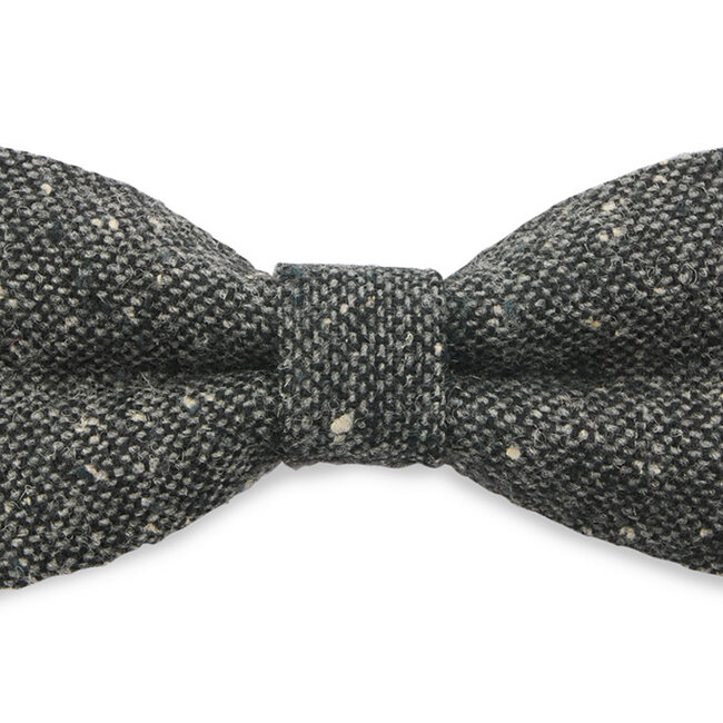 Sir Redman Bretels en Vlinderdas combipack | Zwart / grijs | Traditionele bretels voor heren