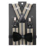 Sir Redman Traditional suspenders for men  - Sir Redman Combi Pack Velvet Nicolai