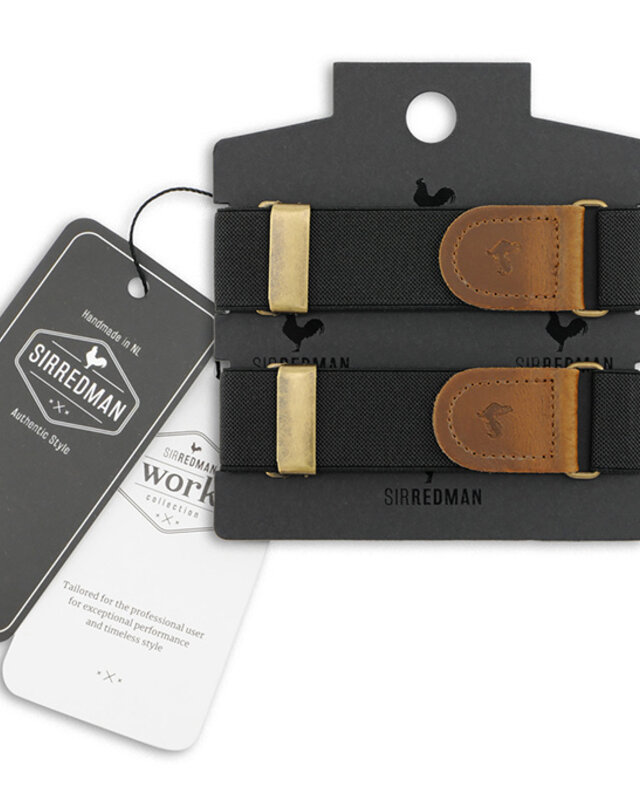 Sir Redman Shelby Mouwophouder Zwart