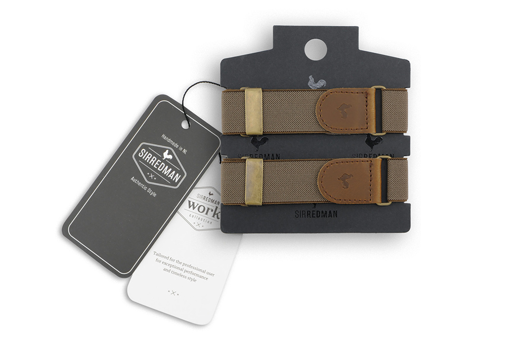 Shelby Mouwophouder Taupe | Peaky Blinders