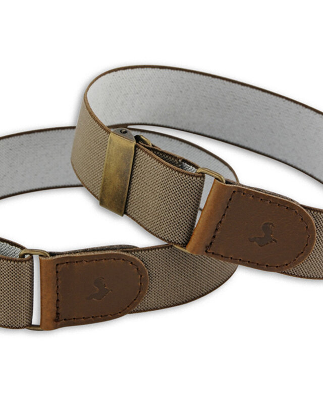 Sir Redman Shelby Jarretières pour les manches Taupe