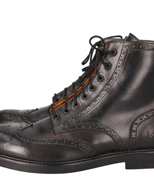 Hand-painted Thomas Shoes Black