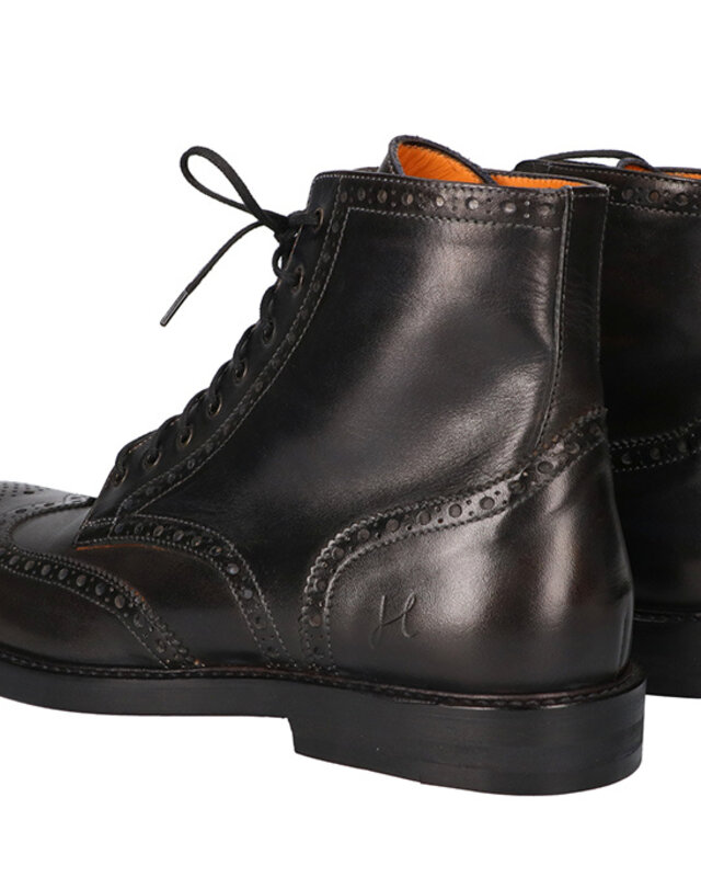 Chaussures Thomas peintes à la main Noir