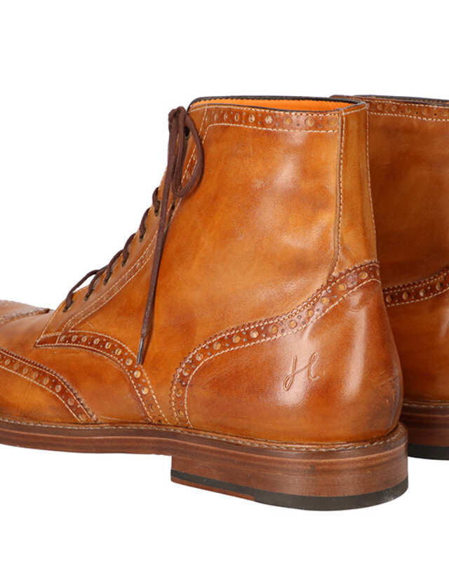 Chaussures Arthur peintes à la main Marron clair