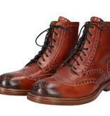 Hand-painted John Shoes Brown