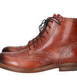 Hand-painted John Shoes Brown