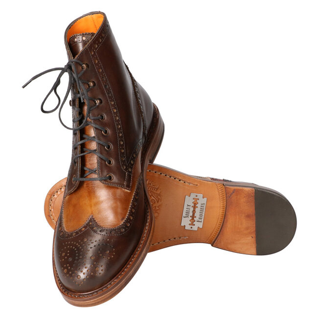 Hand-painted Jeremiah Shoes double brown