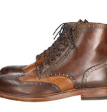 Hand-painted Jeremiah Shoes double brown
