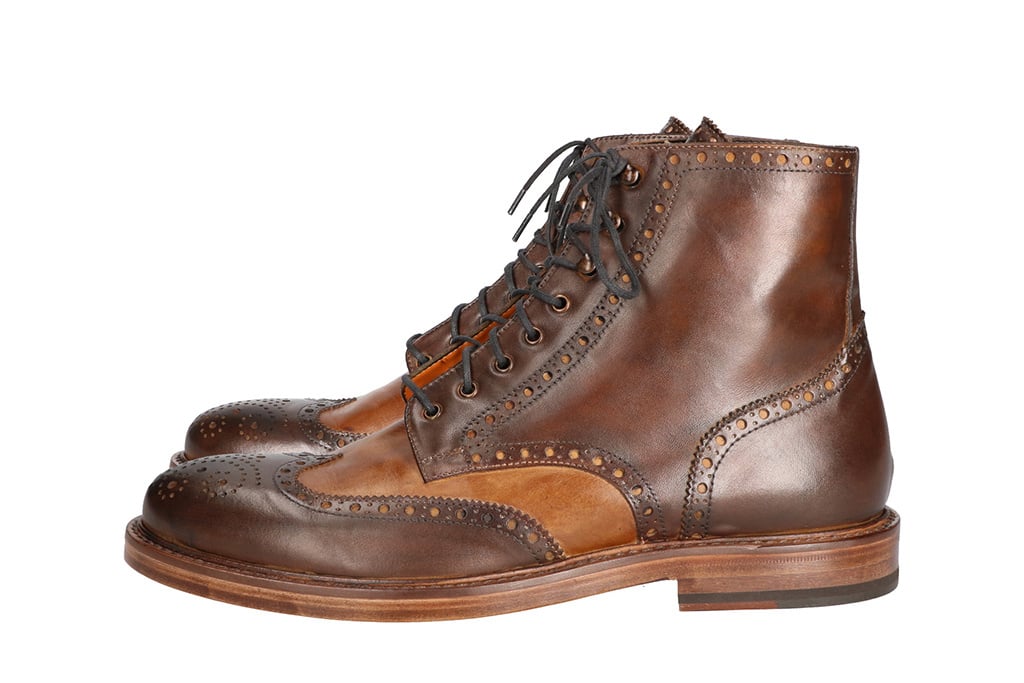 Hand-painted Jeremiah Shoes double brown