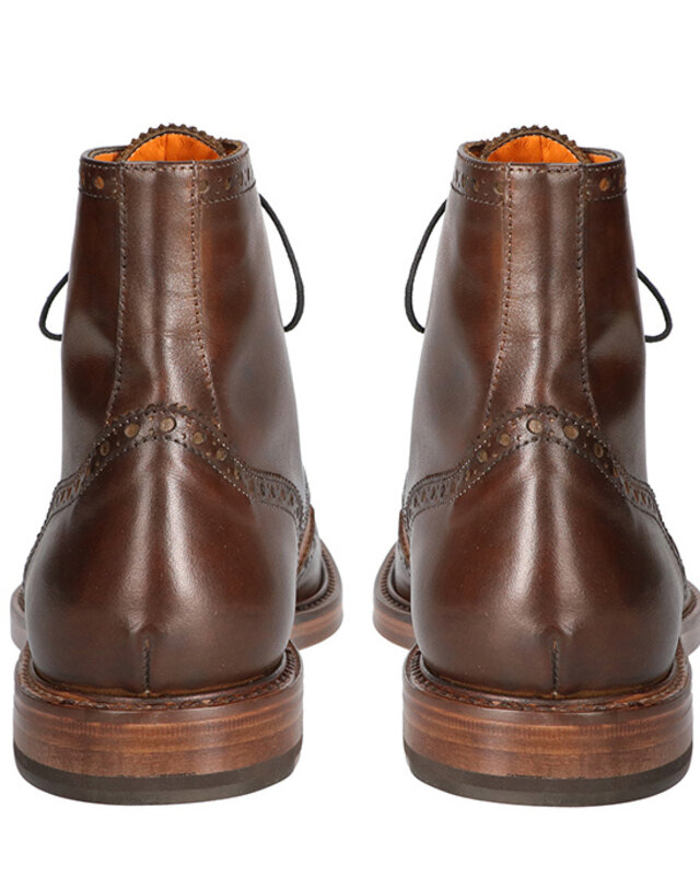 Handbemalte Jeremiah-Schuhe doppelt braun