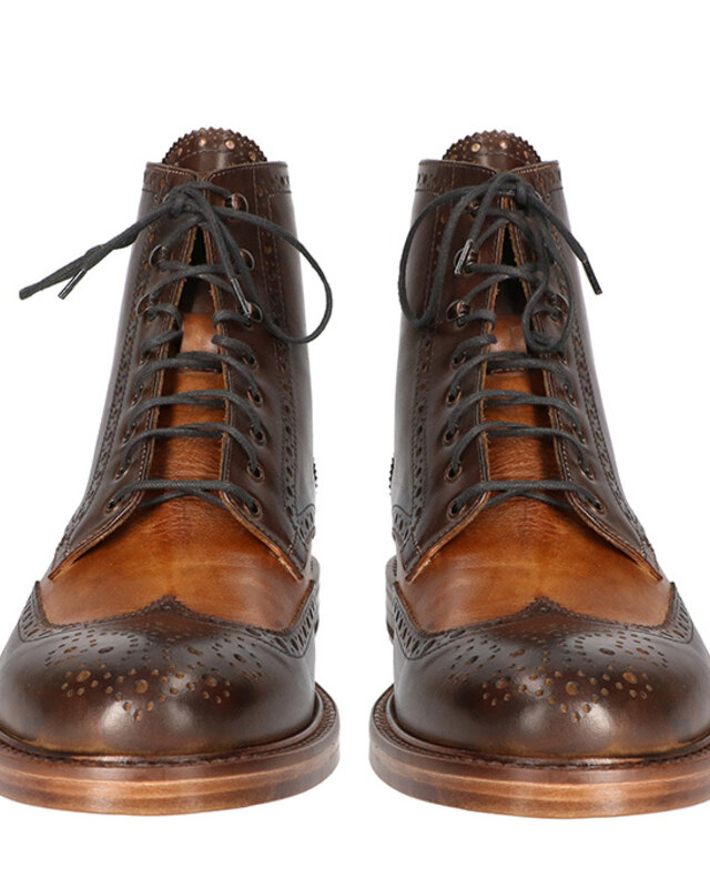 Hand-painted Jeremiah Shoes double brown