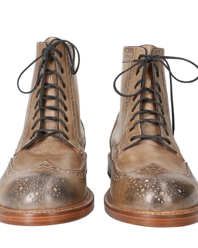 Zapatos Finn pintados a mano Topo