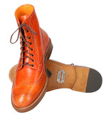 Chaussures Arthur peintes à la main Orange