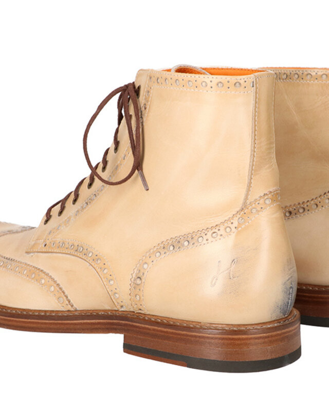 Chaussures Michael peintes à la main Beige