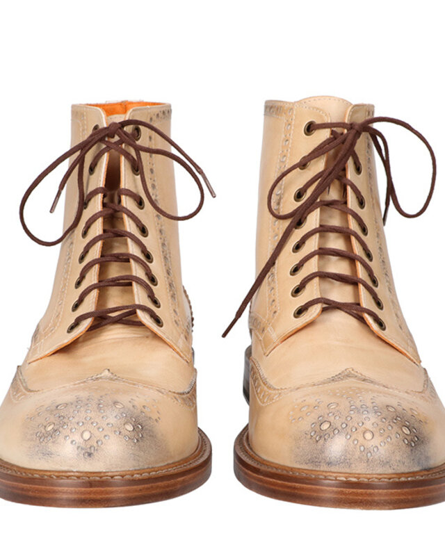 Chaussures Michael peintes à la main Beige