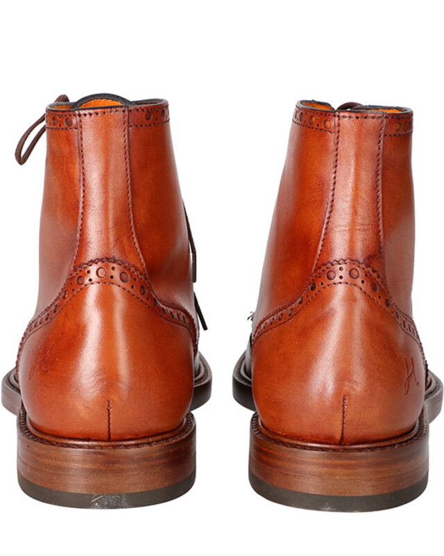 Handbemalte Finn Schuhe Braun