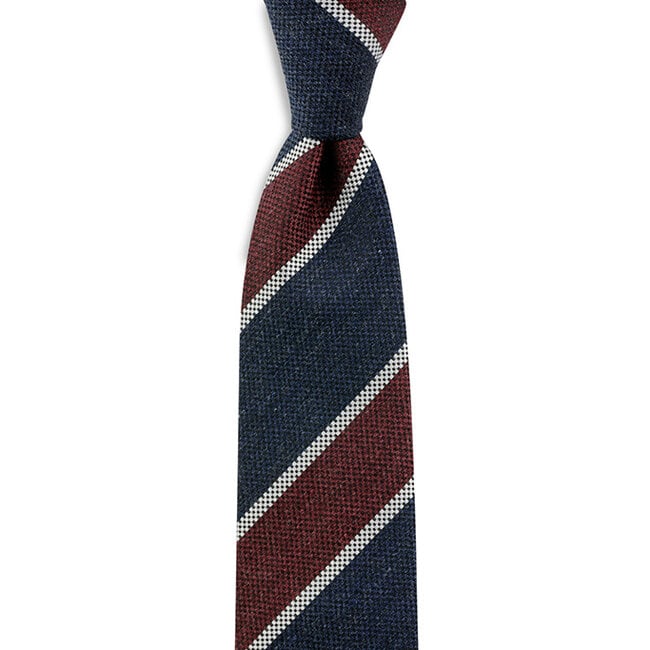 Sir Redman Rasmus Tie | navy blue/burgundy | Elegant tie for men