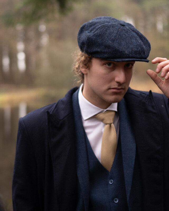 Sir Redman Luxury Tie | Sand-coloured | Knitted | Elegant tie for men