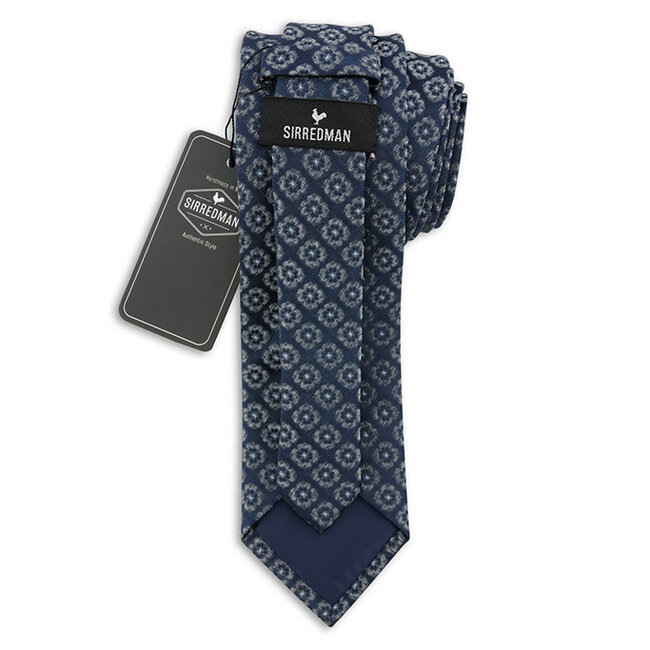 Sir Redman Corbata tejida | azul/azul claro | Corbata elegante para hombre