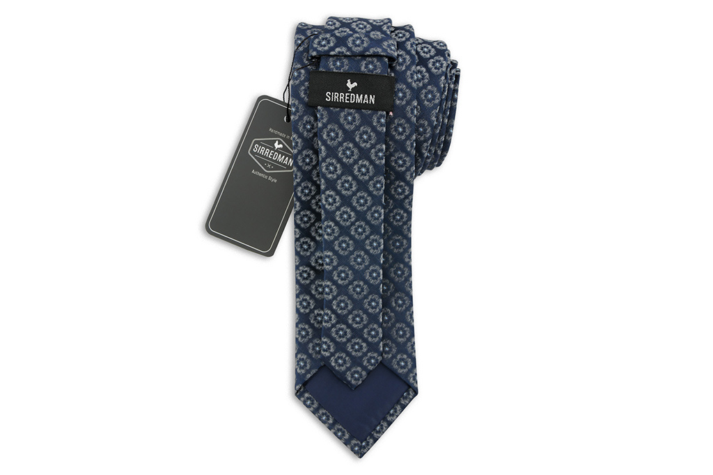 Sir Redman Woven Tie | blue/light blue | Elegant tie for men