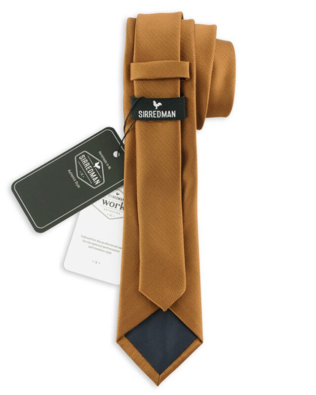Sir Redman Classic Tie | Cognac | Elegant tie for men
