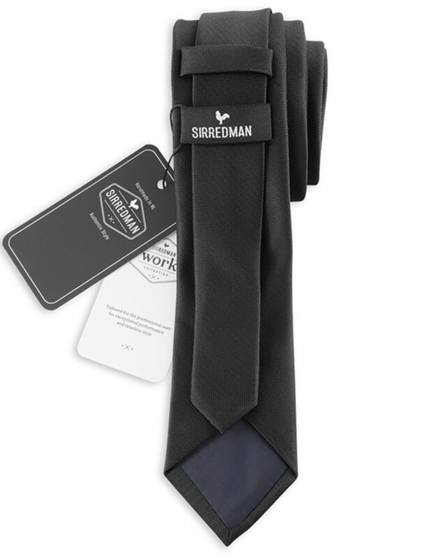 Sir Redman Classic Stropdas | Zwart | Elegante stropdas voor mannen