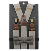 Sir Redman Traditional suspenders for men  - Sir Redman Combi Pack Kealan Recycled