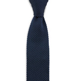 Sir Redman gestrickt Krawatte Blau