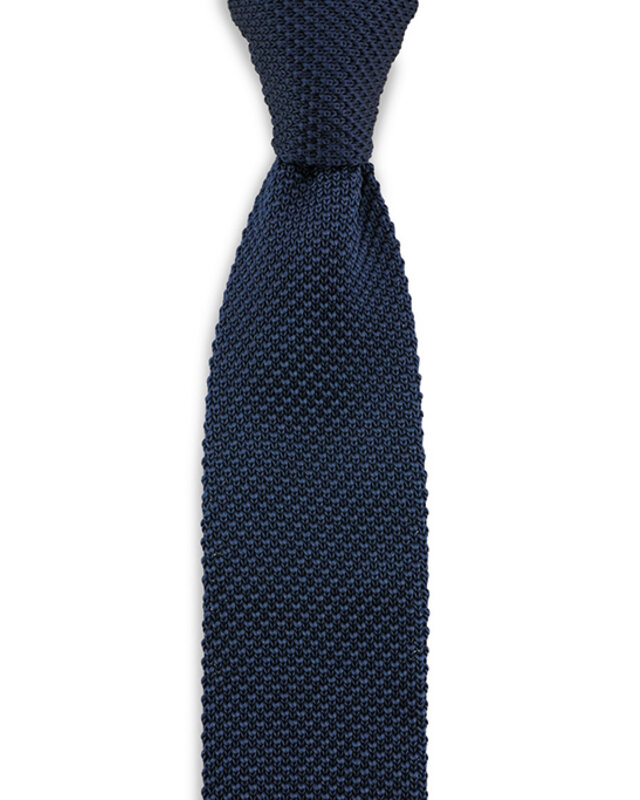 Sir Redman Luxury Tie | Blue | Knitted | Elegant tie for men