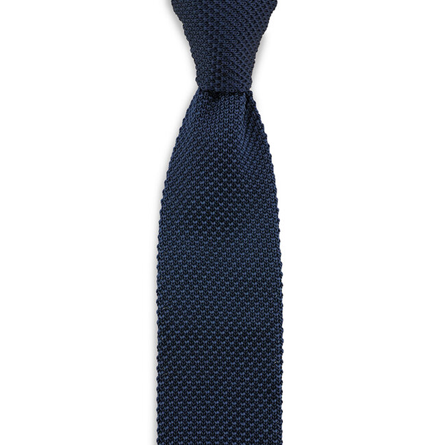 Sir Redman Corbata de lujo | Azul | Punto | Corbata elegante para hombres
