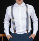 Sir Redman Traditional suspenders for men  - Sir Redman Combi Pack Leandro