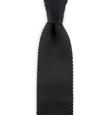 Sir Redman knitted Tie Black