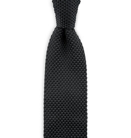 Sir Redman Cravate tricotée Noir