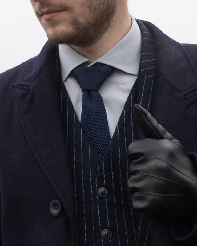 Sir Redman Luxury Tie | Blue | Knitted | Elegant tie for men