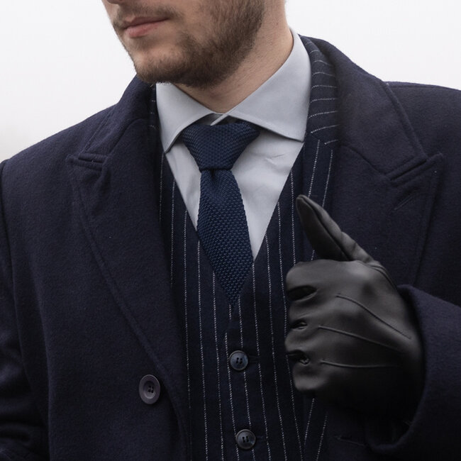 Sir Redman Corbata de lujo | Azul | Punto | Corbata elegante para hombres