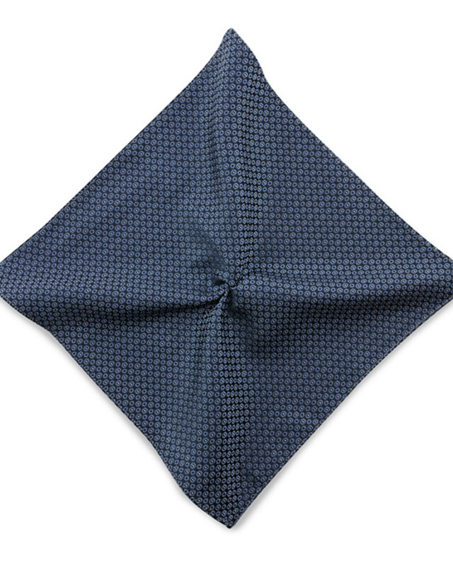 Sir Redman Pañuelo de lujo | Azul oscuro/gris | para hombre | Peaky Blinders