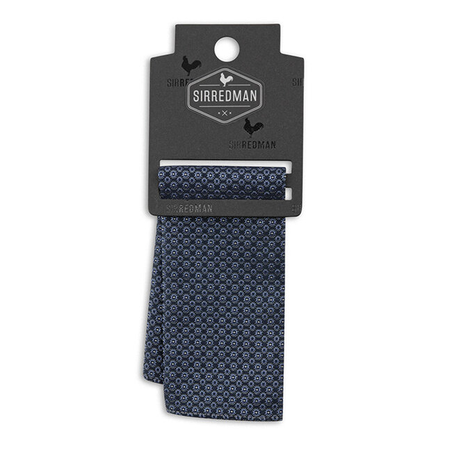 Sir Redman Luxe Pochet | Donkerblauw/Grijs | voor Mannen | Peaky Blinders
