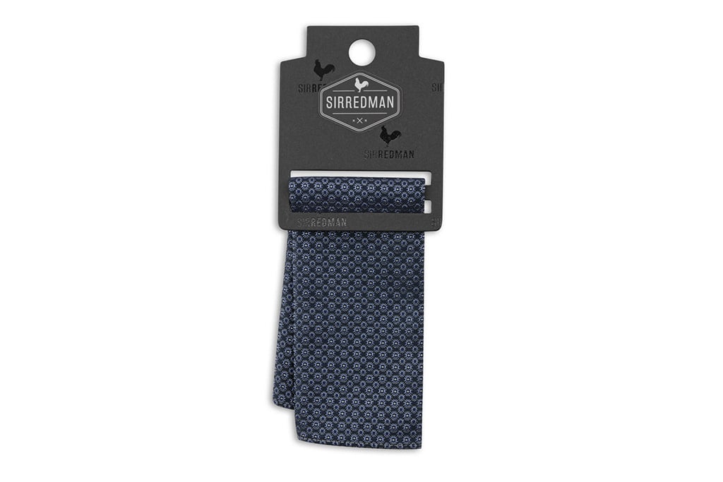 Sir Redman Luxury pocket square | Dark Blue/Grey | for Men | Peaky Blinders